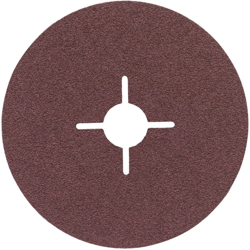 50x disques abrasifs sur fibres Expert for Metal corindon 125 mm 22 mm 60 - 2608605476 - Bosch