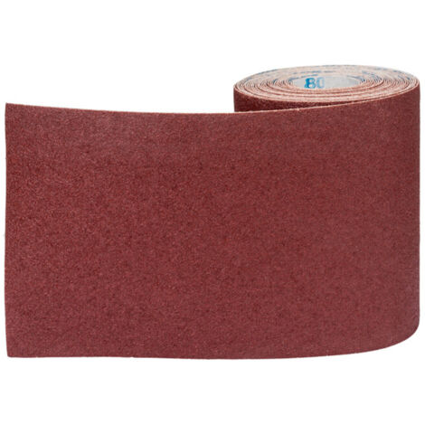 Rouleau Abrasif Corindon 38 Mm X 25 M - Grain 180, Support Toile Flexible, Pour Ponçage Fin