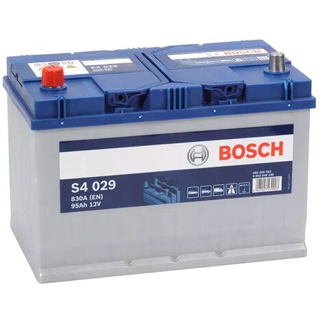 Bosch S4029 Batería de Coche 95Ah 830A EN + Izq