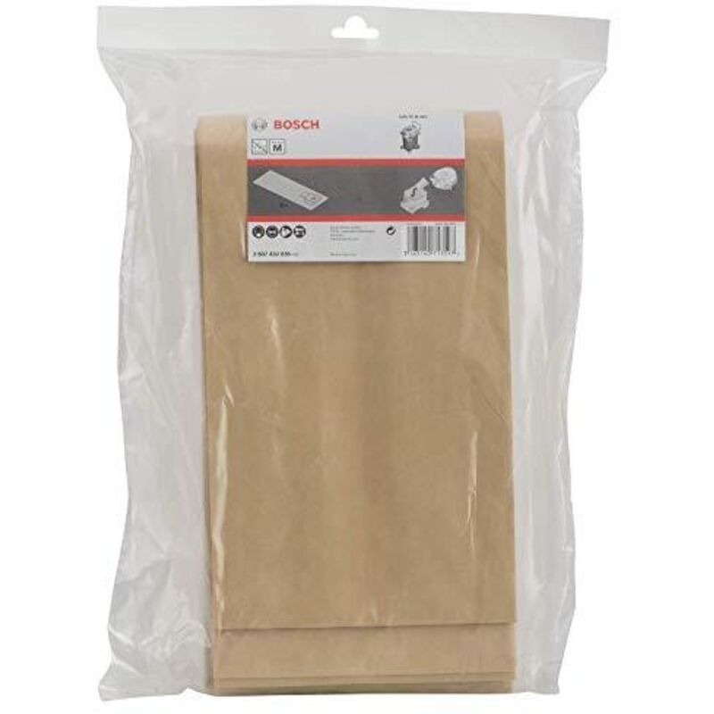 Professional Bags de carta hoover, per gas 55, in sacchetto di plastica de, Set de 5 Pz. - Bosch