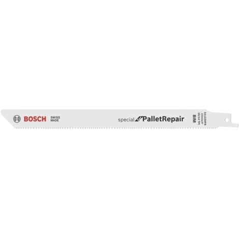 Bosch Säbelsägeblatt S 1122 VFR, Special for Pallet Repair, 5er-Pack