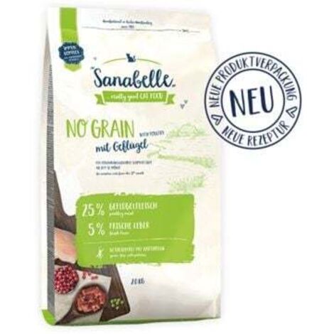 BOSCH PETFOOD CONCEPT Bosch Sanabelle No Grain Geflügel 400 g Katzenfutter Trockenfutter