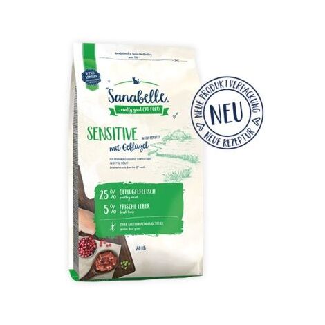 BOSCH PETFOOD CONCEPT Bosch Sanabelle Sensitive Geflügel 400 g Katzenfutter Trockenfutter