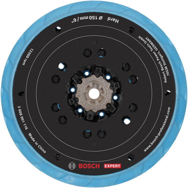 Bosch sanding EXPERT Multihole Sanding Pad Hard 150 mm GEX 18V-150-3 2608001116