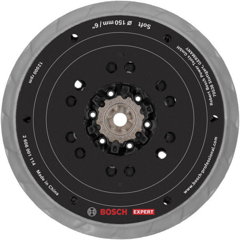 Bosch sanding EXPERT Multihole Sanding Pad Soft 150 mm GEX 18V-150-3 2608001114