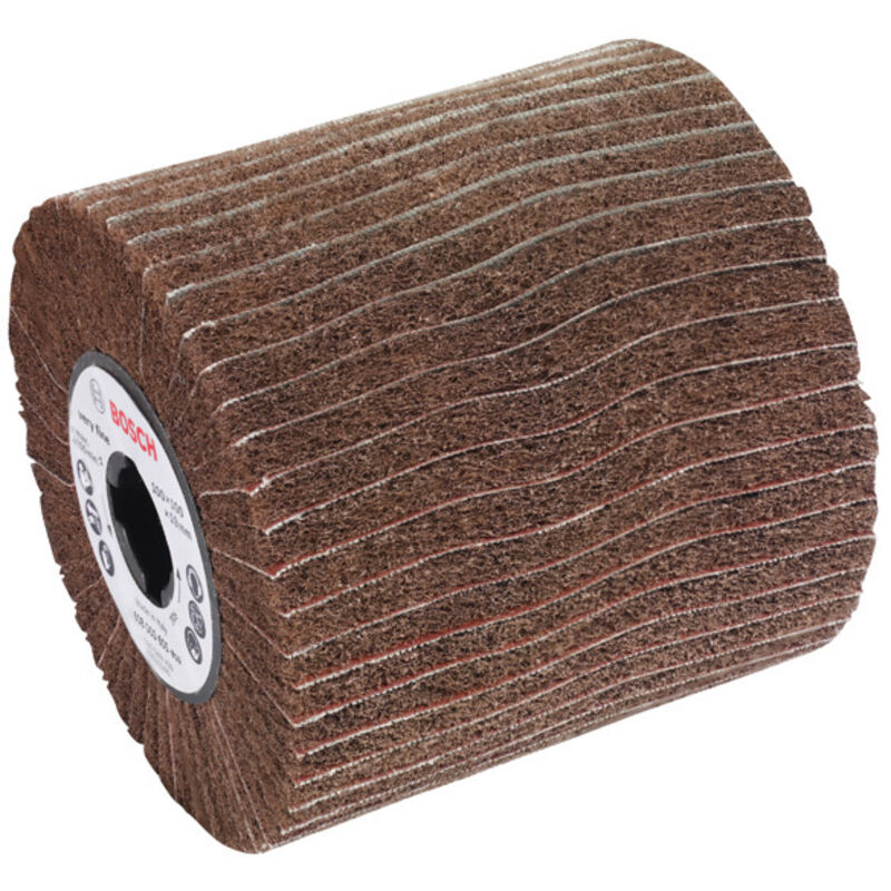 Bosch Sanding wheels Flap sanding wheel with fleece 2608000602