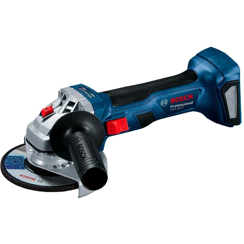 Meuleuse dangle sans fil BOSCH PROFESSIONAL GWS 18V 7 125 mm Métal - vue 2