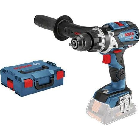 Bosch Professional 18V System Set visseuses sans-Fil GDX 18V-200 et GSB 18V-55 sans batterie, dans une L-BOXX Bleu