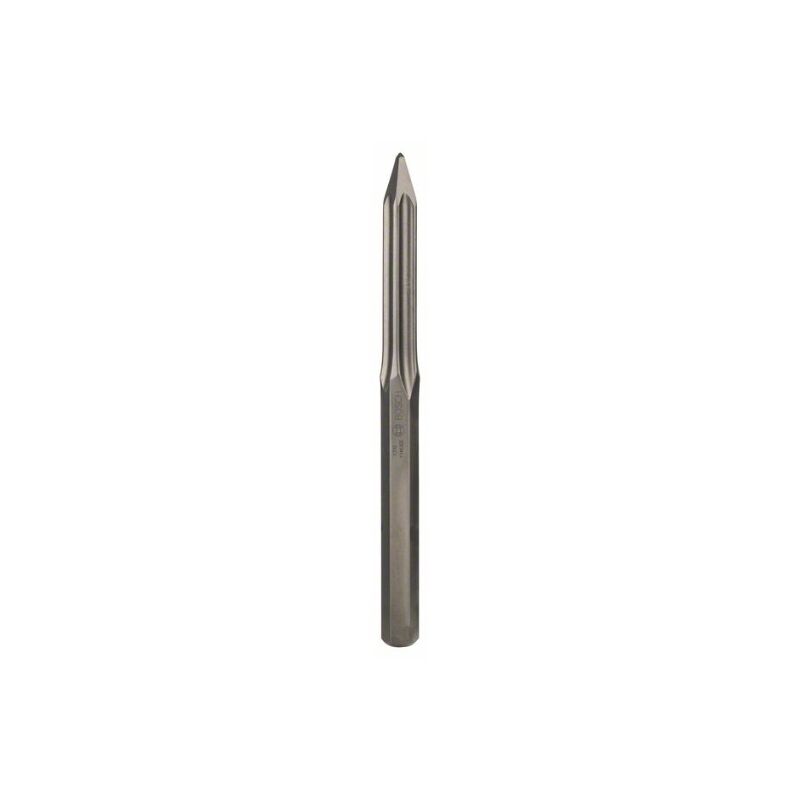 Professional 2 608 690 106 - scalpello a punta with inserto esagonalede 28 mm - 400 mm (confezione de 1), Grigio - Bosch