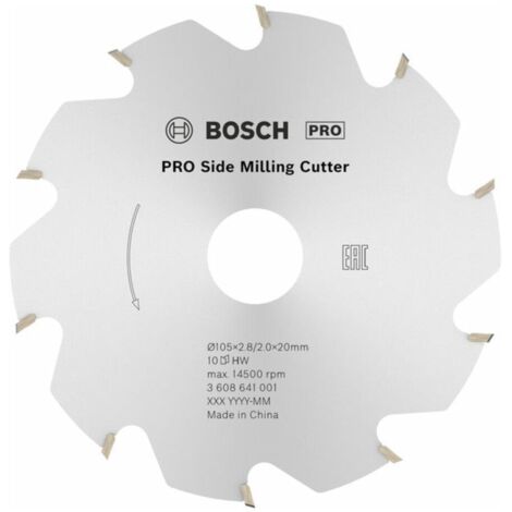 Bosch Scheibenfräser, 10, 20 mm, 2,8 mm - 3608641001