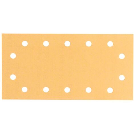 Bosch Schleifblatt C470, 115 x 230 mm, 40, 14 Löcher, Klett, 10er-Pack