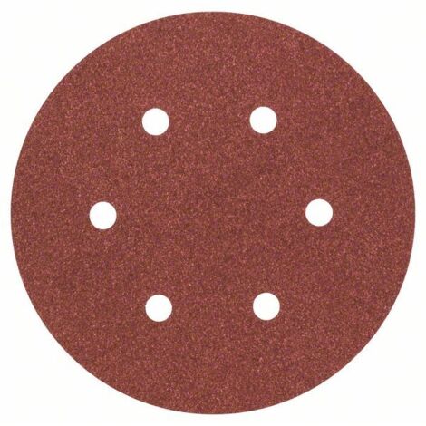 BOSCH SCHLEIFBLATT (FÜR EXZENTERSCHLEIFER VERSCHIEDENE MATERIALIEN, 5 STÜCK, Ø 150 MM, KÖRNUNG 120)