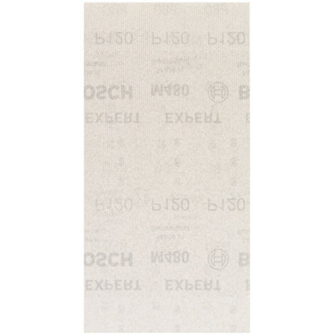 Bosch Schleifblatt M480 Net Best for Wood and Paint 115 x 230 mm 180 50er-Pack - 2608621274