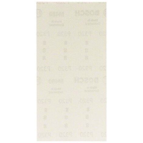 Bosch Schleifblatt M480 Net Best for Wood and Paint 115 x 230 mm 320 50 Stk