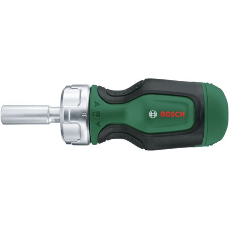 Bosch Schraubendreher-Set (Schraubenzieher- Satz, erstklassiger S2-Stahl, Softgrip, magnetische Spitze, 6-teilig)