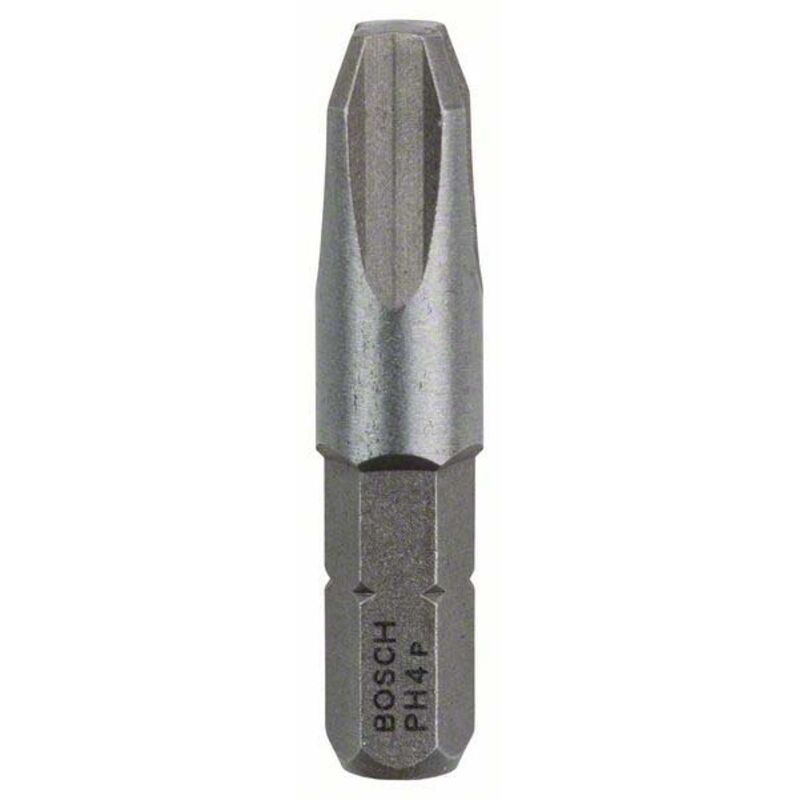 Image of Accessories 2607001518 Kreuzschlitz-Bit ph 4 extra hart c 6.3 3 St. - Bosch