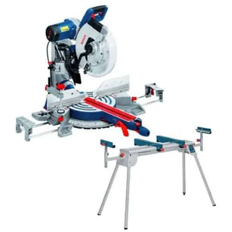 Bosch – Scie à onglet radiale 2000 W Ø 305 mm – Bras coulissant pour précision – Lame carbure 72 dents – Pour bois dur et teck
