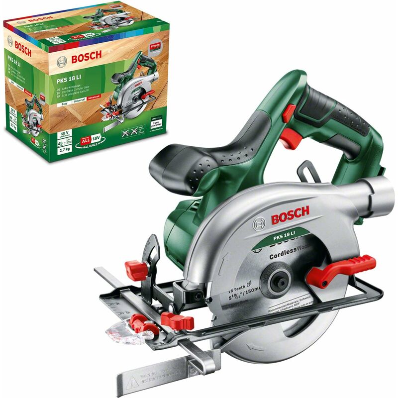 Bosch - Scie circulaire pks 18 Li - Livré sans