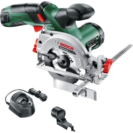 Bosch Scie circulaire sans fil UniversalCirc 12 1 batterie 2,5Ah