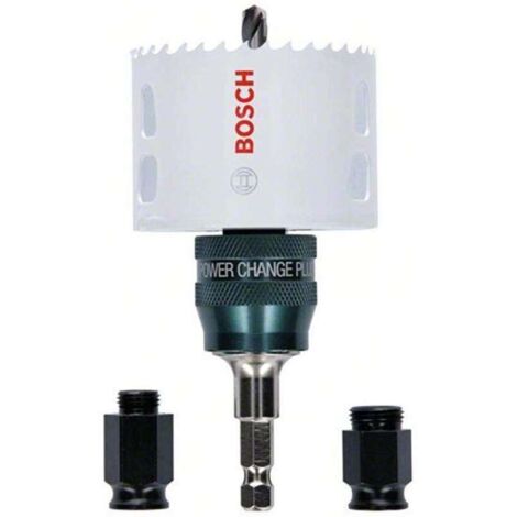 Bosch – Scie cloche 68 mm pour bois et métal – Longueur 44 mm – Adaptateur Power Change Plus – Foret de centrage HSS-G inclus - 2608594301