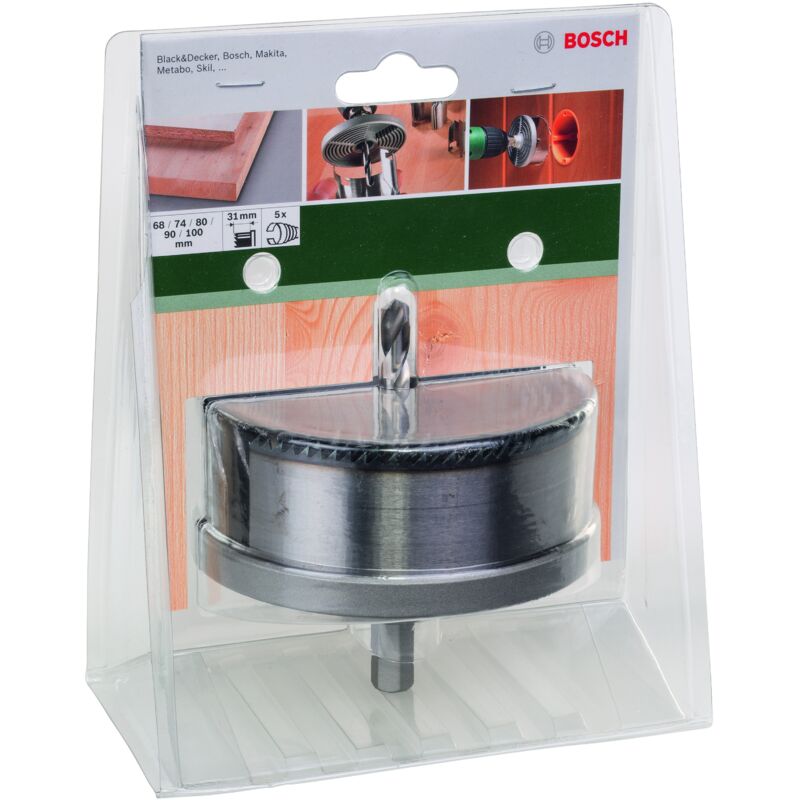 Bosch - Couronne en bois : Ensemble de 5 pièces x 31mm 2609255633