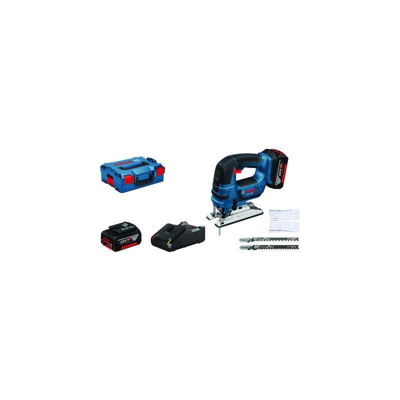 Bosch Scie Sauteuse 18v 4 0ah Gst18v Li B 06015a6106 Boschgst18vlib