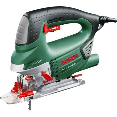 Scie sauteuse pendulaire Bosch Home and Garden PST 1000 PEL Compact 06033A0300 + accessoires, + mallette 650 W 1 pc(s) C51508