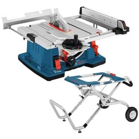 BOSCH Scie sur table Ø254mm GTS10XC + Piétement GTA60W