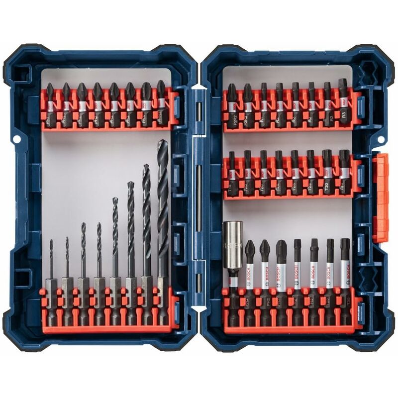 SDMS24 24PIECE avvitatore a percussione Tough Custom di sistema set, DDMS40 0 wattsW, 0 voltsV - Bosch