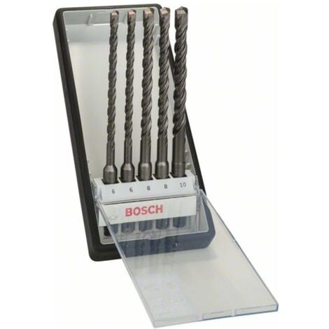 Bosch SDS plus-5 Hammerbohrer-Set, Robust Line, 5-tlg., 6–10 mm