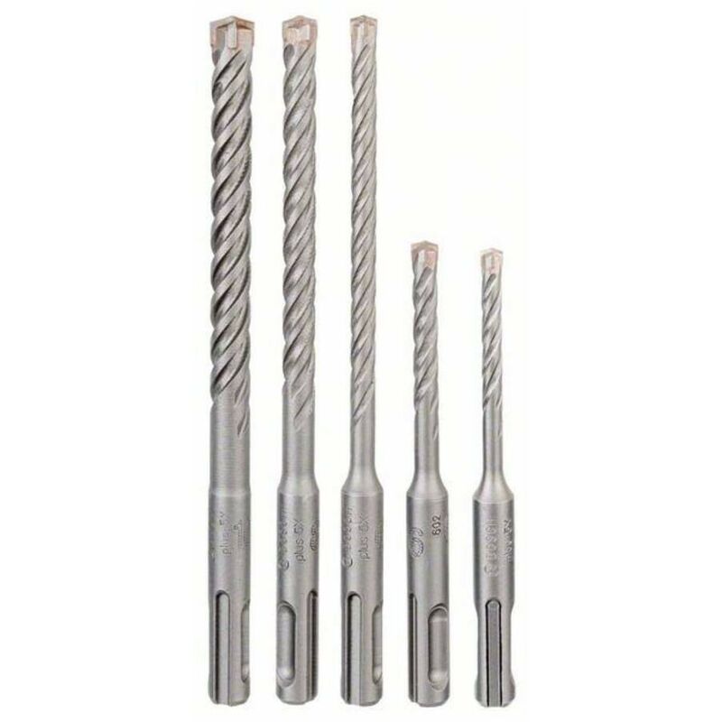 

Bosch 2608833910 Brocas para martillos perforadores SDS Plus 5X 5,6,6,8,10 set 5 uds