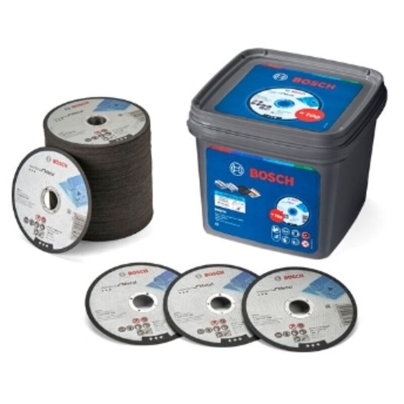 Bosch - Seau de 100 disques standard métal 125x1x22.23 - 061599765G