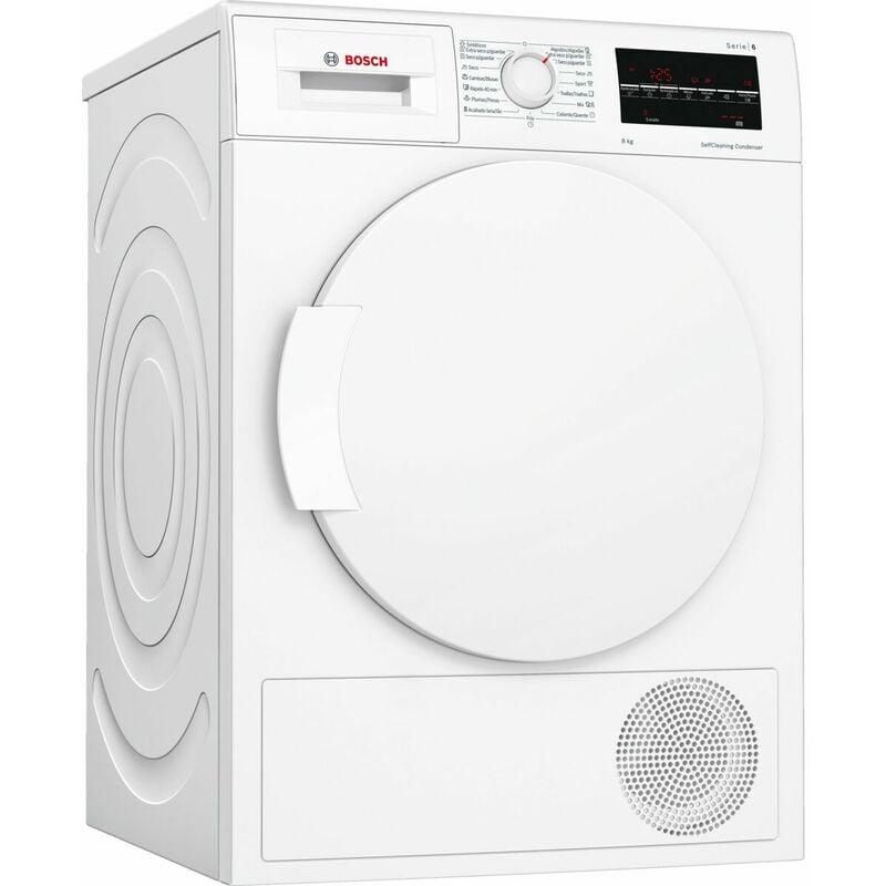 

Bosch - Secadora de condensación WTW87641ES 8 kg Blanco