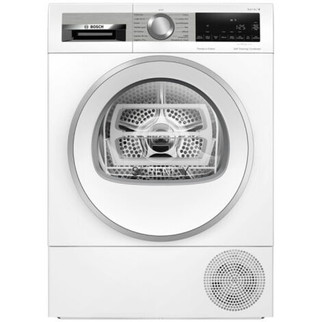 Bosch – Sèche-linge 9 kg – Technologie pompe à chaleur A+++ – Système Autodry avec arrêt automatique – Condenseur auto-nettoyant – Design anti-vibration - WQG245DSFR