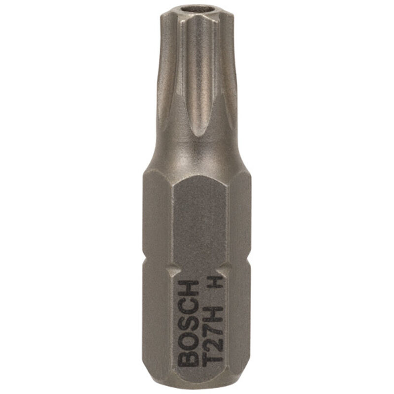 Bosch - 2x Security-torx-schrauberbit Extra-hart, T27h, 25 Mm - 2608522013