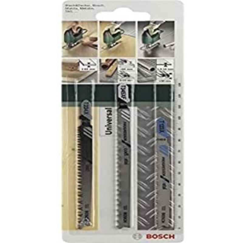 Bosch - sed 3 lame per seghetto alternativo progressor - attacco a t