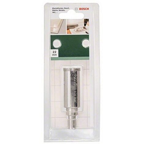 BOSCH - SEGA A TAZZA DIAMANTATA A UMIDOD. 22 MM