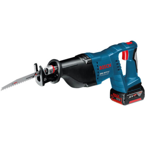 BOSCH SEGA GSA 18 V-LI 2BATT. 4AH. LITIOROBUST