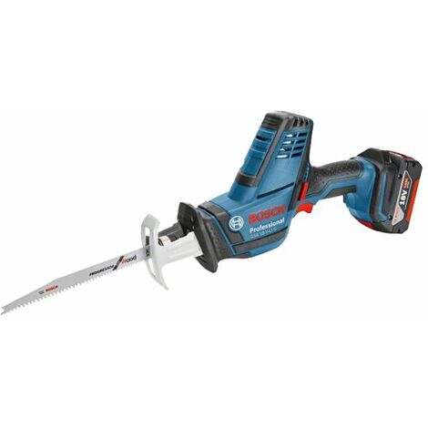 Bosch sega universale a batteria gsa 18v-li c click & go solo corpo macchina