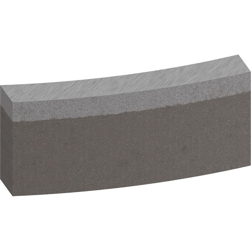 Segmenti per corona di perforazione a diamante bagnata, 122 x 10 mm, 1 1/4 di UNC, 10 pezzi