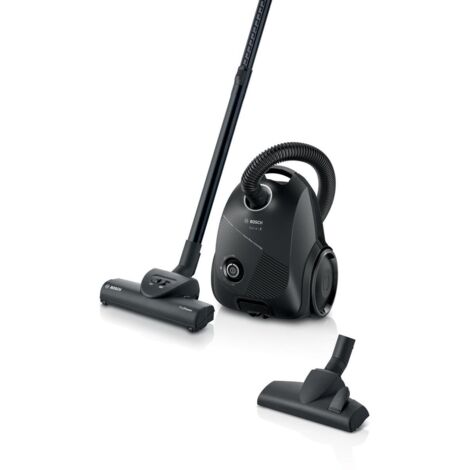 Bosch Serie 2, aspirapolvere con sacco, nero, BGLS2POW1