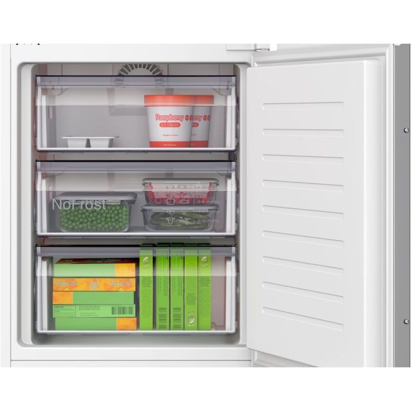 Bosch - Serie 2 KIN965SE0 frigorifero con congelatore Da incasso 290 l e Bianco