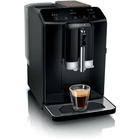 Bosch Serie 2, macchina da caffè completamente automatica, VeroCafe, nero laccato, TIE20119