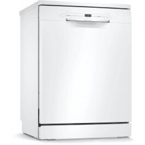 Bosch Serie 2 SMS2ITW11E Lavastoviglie da libera installazione 60 cm Bianco Classe E. Posizionamento dell'apparecchio: Libera installazione, Dimensione: Dimensione massima (60 cm), Colore della por...