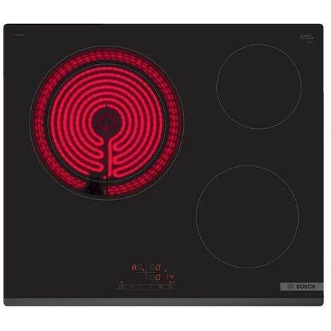 Bosch Serie 4 PKK631BB8E hobs Negro Integrado Cerámico 3 zona(s)