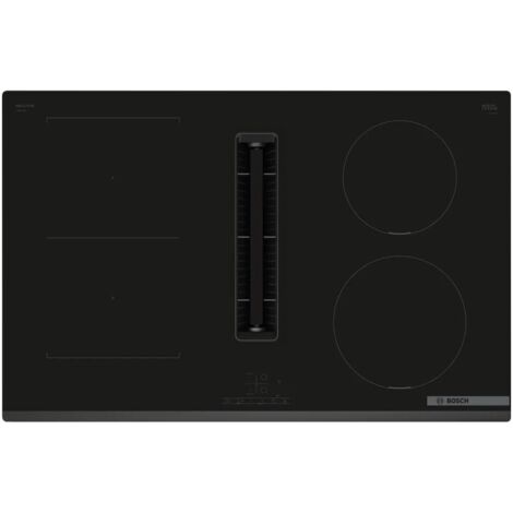 Bosch Serie 4 PVS831B16E piano cottura Nero Da incasso 80 cm Piano cottura a induzione 4 Fornelli