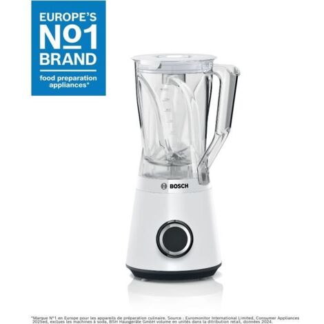 BOSCH Serie 4 Standmixer VitaPower MMB6141W (weiß, 1.200 Watt, 1,5 Liter)