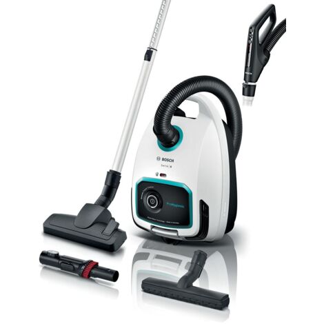 Bosch Série 6 BGL6HYG1 Aspirateur Noir et Blanc