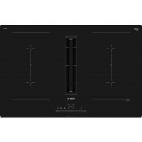 Bosch Serie 6 PVQ811F15E. Colore del prodotto: Nero, Posizionamento dell'apparecchio: Da incasso, Dimensione della larghezza del piano cottura: 80 cm. Certificazione: CE, VDE. Tipo di controllo: To...