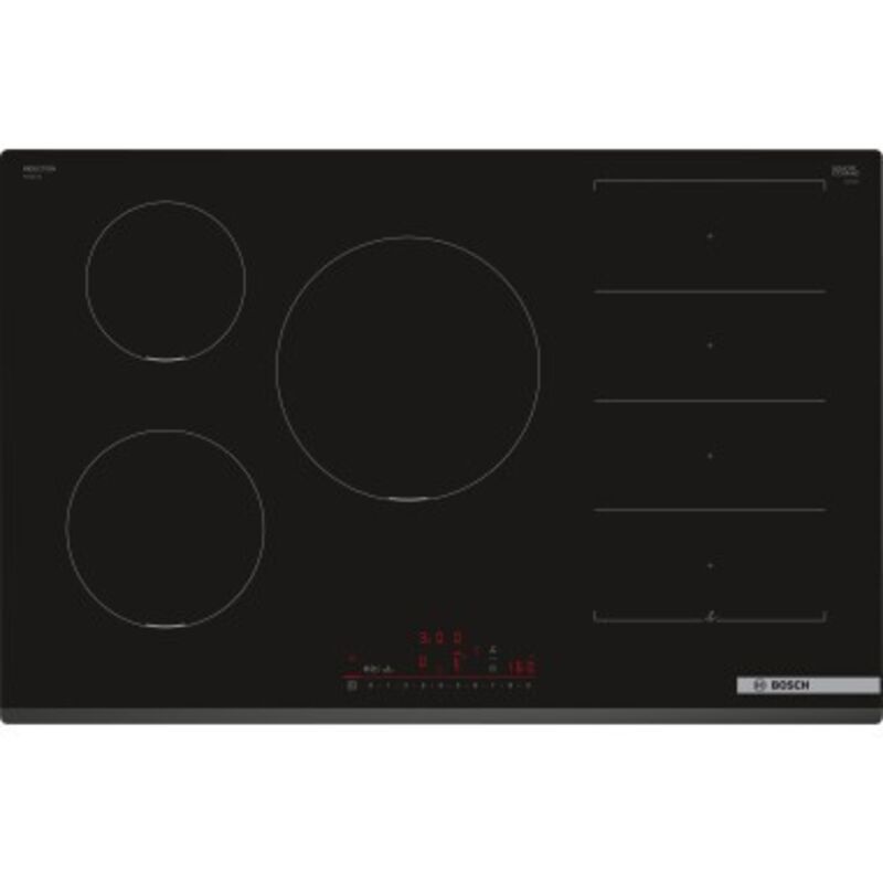 Bosch - Piano Cottura PXV831HC1E a Induzione 80 cm Nero